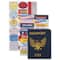 12 Pack: Passport & Travel Stickers by Recollections™